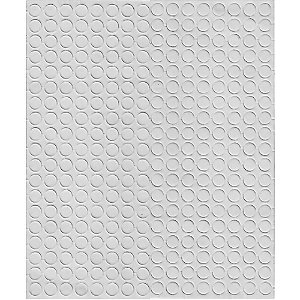Fita banana pré cortada redonda - 3 mm de espessura - 250x300mm