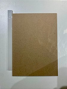 Régua para Encadernação 15 mm - Jateado