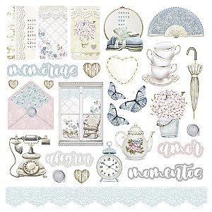 COLEÇÃO DOCE MARIA RECORTES FD CORAÇÃO