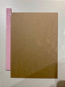Régua para Encadernação 15 mm - Rosa