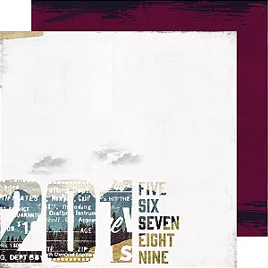 Heidi Swapp Hawthorne Double-Sided Cardstock 12"X12" - Middle Of Nowhere