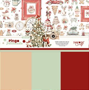 COLEÇÃO PINGO DE FELICIDADE - RECORTES & BÁSICAS - 10 FOLHAS