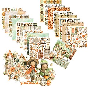 Coleção SINTONIA - Papel Bloco 30,5x30,5cm 18 fls 240G
