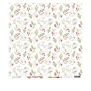 Coleção MAGIA - Papel Vegetal Flores 140G