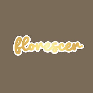 Aplique Acrílico Florescer