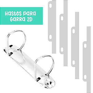 Haste de Reforço Acrílica - 10 unidades - Para garra 2 D - 19 cm