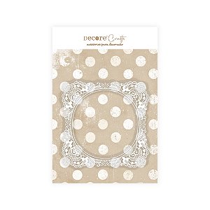 Moldura Acrílica com DTF - Moldura Quadrada