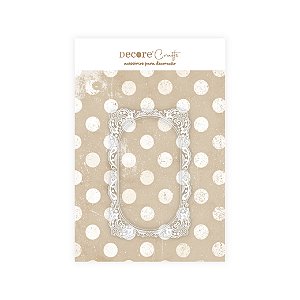 Moldura Acrílica com DTF - Espelho