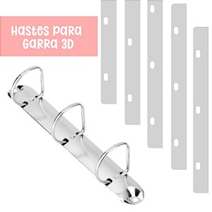 Haste de Reforço - 10 unidades - Para agarra de 3D - 22 cm de Altura