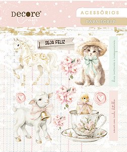 ADESIVO DTF UV GATINHO - 10 X 10 CM