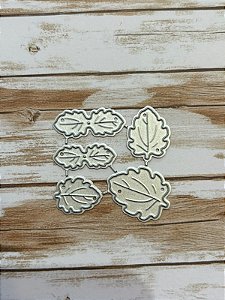 FACA MINI FOLHAS - 4 X 4,5 CM