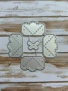 FACA CANTONEIRA BORBOLETA - 7,5 X 7,5 CM