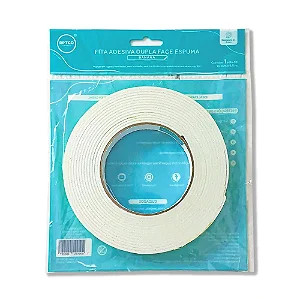 Fita Adesiva de Espuma Dupla Face 18 mm x 5,5 m Repeteco (Fita Banana)