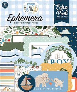 Echo Park - Special Delivery Baby Boy - Ephemera