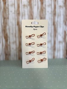 Clips para Papel Prendedor Cobre