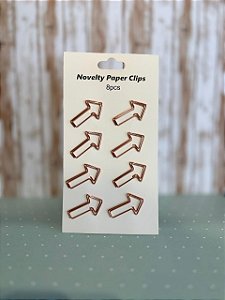 Clips para Papel Seta Cobre