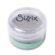 Pó para Emboss Sizzix Gris Piedra (cinza)