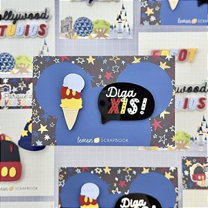 Acrílico Sorvete + Diga Xis! | Parque de Diversões 3