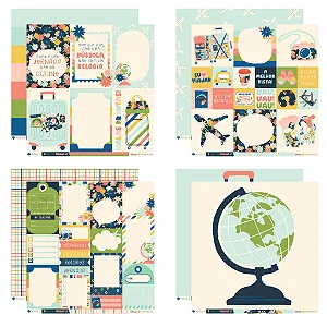 Kit 12 Folhas | Faça as Malas 2 ✈️