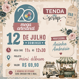 MEGA ARTESANAL - AULA PRESENCIAL - 12/07 - 11H