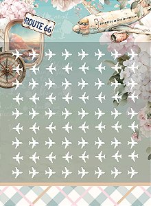 DTF - 10 x 15 cm Aviões | Colecionando Destinos