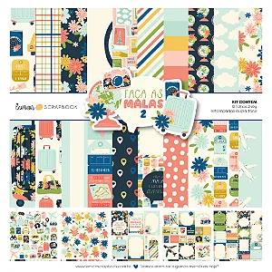 Kit 12 Folhas | Faça as Malas 2