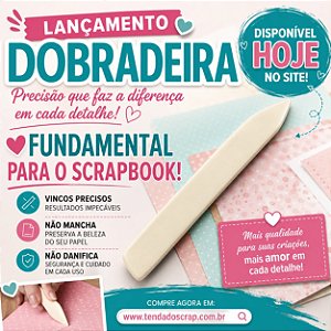 Dobradeira para Scrapbook - LEIA A DESCRIÇÃO