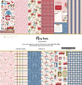 Bloco 30,5 x 30,05 - Coleção Meus Laços - MMCMLA-08