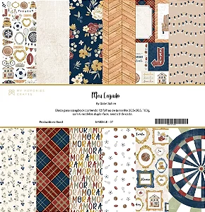 Meu Legado - Bloco 30,5x30,5 - My Memories Crafts - MMCMLE-07