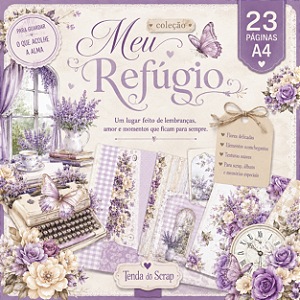 Coleção Digital Meu Refúgio - 23 Folhas A4