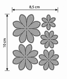 FACA DE CORTE - FLORES