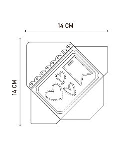 FACA DE CORTE - ENVELOPE CARTA