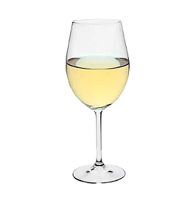TACA DE CRISTAL BOHEMIA MARTINA VINHO BRANCO 350ML - RIO TIJUCAS