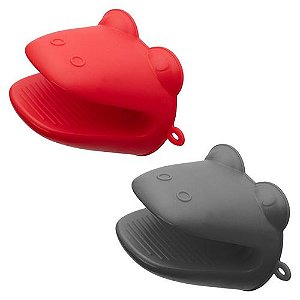 PEGADOR DE SILICONE JACARÉ 10X9CM - CLINK