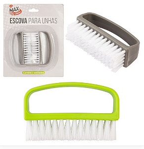 KIT COM 2 ESCOVAS PARA UNHAS 7X6CM - CLINK