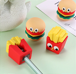 APONTADOR ESCOLAR DIVERTIDO FAST FOOD - UNIDADE - INTERPONTE