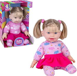 BONECA BABY FOFURA 25CM - COTIPLAS