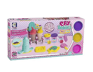 SORVETERIA DIVERTIDA MASSINHA CRY BABIES - COTIPLAS