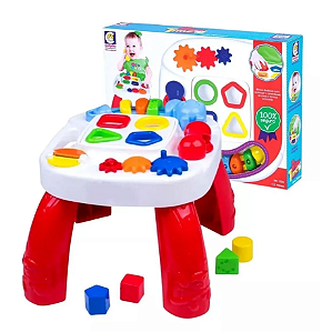 MESA DIDÁTICA DIVERTIDA PLAY TIME - COTIPLAS