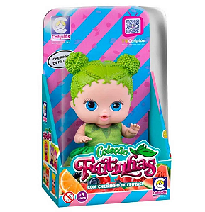 BONECA COLEÇÃO FRUTINHAS LIMÃO 19CM - COTIPLAS