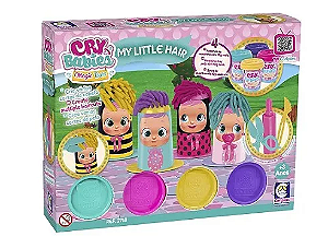 BRINQUEDO DE MASSINHA MY LITTLE HAIR CRY BABIES - COTIPLAS