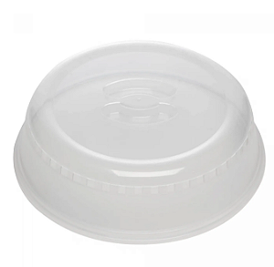 TAMPA PROTETORA DE ALIMENTOS PARA MICRO-ONDAS DE PLÁSTICO 26X6CM - LYOR