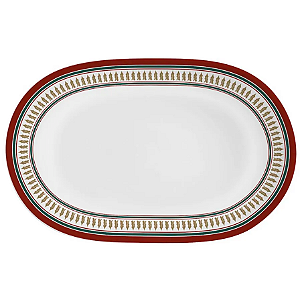 TRAVESSA DE NATAL CENAS ACETINADO 34CM - ALLEANZA