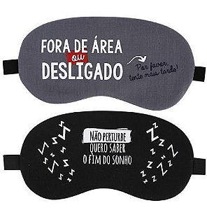 MÁSCARA PARA DORMIR TAPA OLHO UNIDADE SORTIDA - C3B