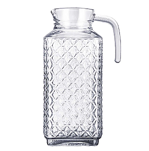 JARRA DE VIDRO COM TAMPA HARMONY 1,8 LITROS 25X17CM - FLASHGOODS