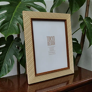 PORTA RETRATO DECORATIVO 10X15CM ETHEREA TOKYO DESIGN - MULTIART