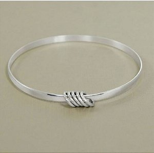 Pulseira de Prata 950k Modelo - Comemorativa  - 07 argolinhas
