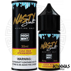 NASTY SALT - CUSH MAN - MANGO STRAWBERRY - HIGH MINT (35MG)