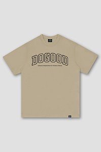 Camiseta College Beige