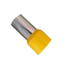TERMINAL TUBULAR CURTO 70MM AMARELO ZV3AE1658E